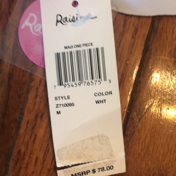 NWT Raisins Bathing Suit - Picture 2 of 5